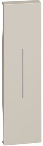 Лицевая панель Legrand BTicino Living Now для 1-кл. 1 мод. выключателя песочный картинка